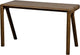 Woood Schlepper-Schreibtisch – Mango – Walnuss – 78 x 130 x 60