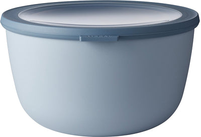 Mepal – Multi-Bowl-Cirqula-Lebensmittelbehälter – 3000 ml – rund – Nordic Blue