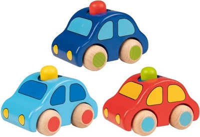 Goki -Holzfahrzeug mit Horn