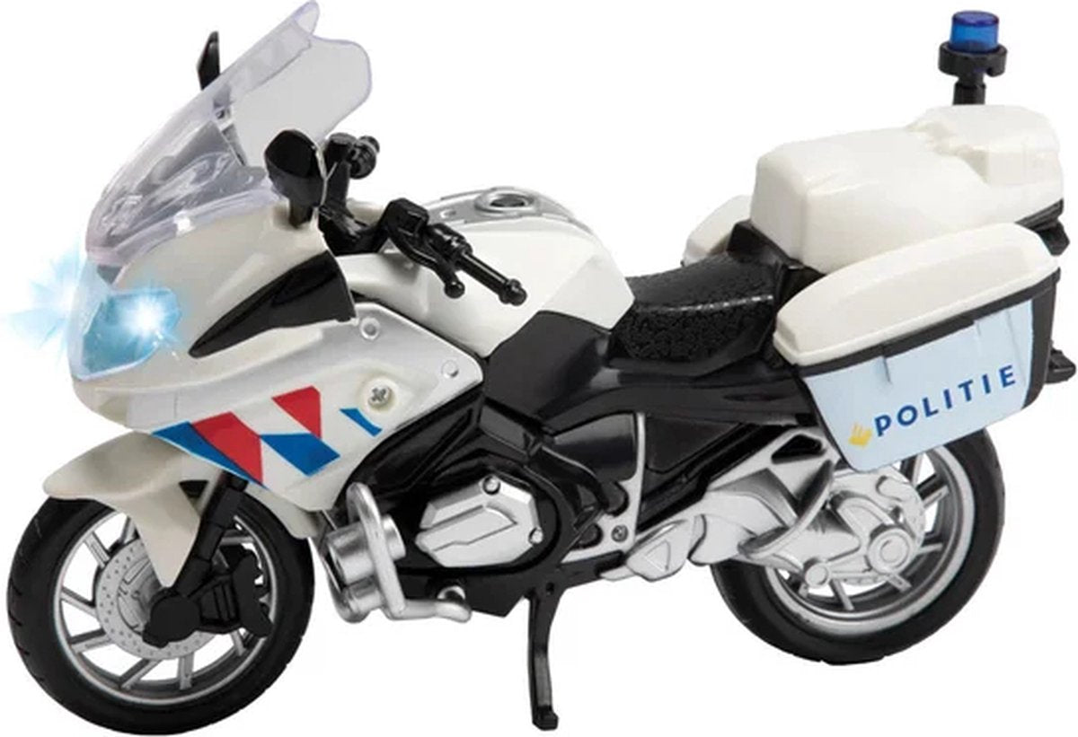 Polizeimotor Niederländisch mit Licht und Klang