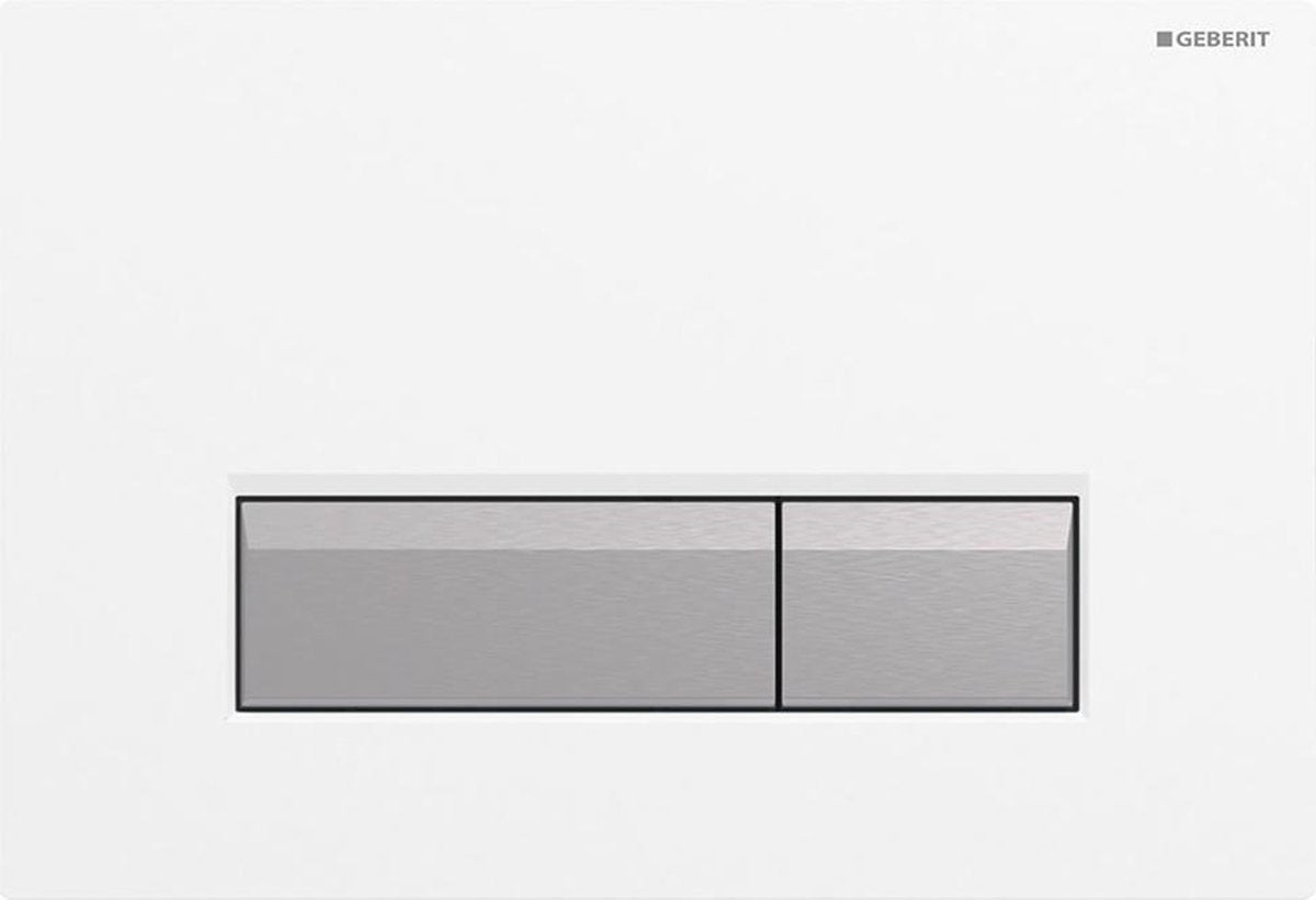 Geberit Sigma40 Duofresh Bedienfeld – mit Geruchsabsaugung – Kunststoff – weiß