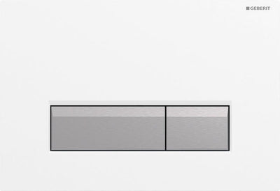 Geberit Sigma40 Duofresh Bedienfeld – mit Geruchsabsaugung – Kunststoff – weiß