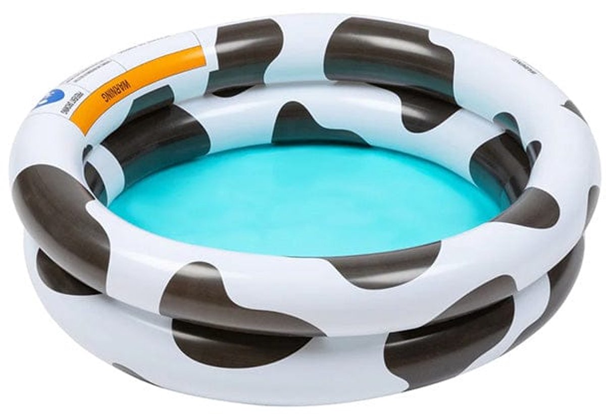 Spot auf | Schwarz -Weiß -Baby -Schwimmbad Ø 60 cm