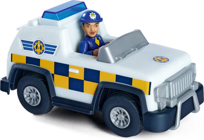 Simba – Feuerwehrmann Sam – Polizei – 4x4x mit rosa Figur – Spielzeugfahrzeug