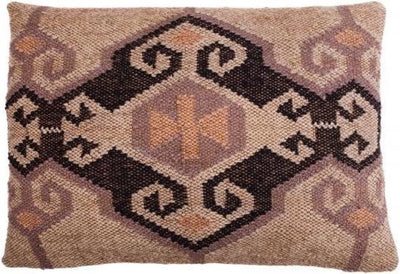 Lex Max Hundekissen Kelim Krone 100 x 70 cm braun