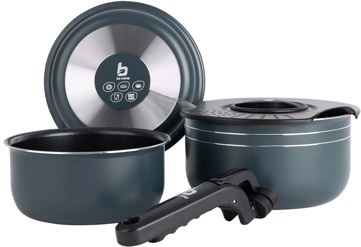 Bo-Camp - Pfannenset - Trekking - 5-teilig - Aluminium