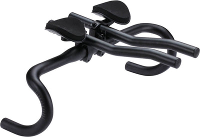 Bbb Cycling Aerobar-Rennrad – leichter Liegelenker – verstellbarer Aerobar mit Armlehne – Zeitfahrlenker – Triathlon-Lenker – kompatibel mit 25,4 oder 31,8 mm Fahrradlenker – Aerolight BHB-58