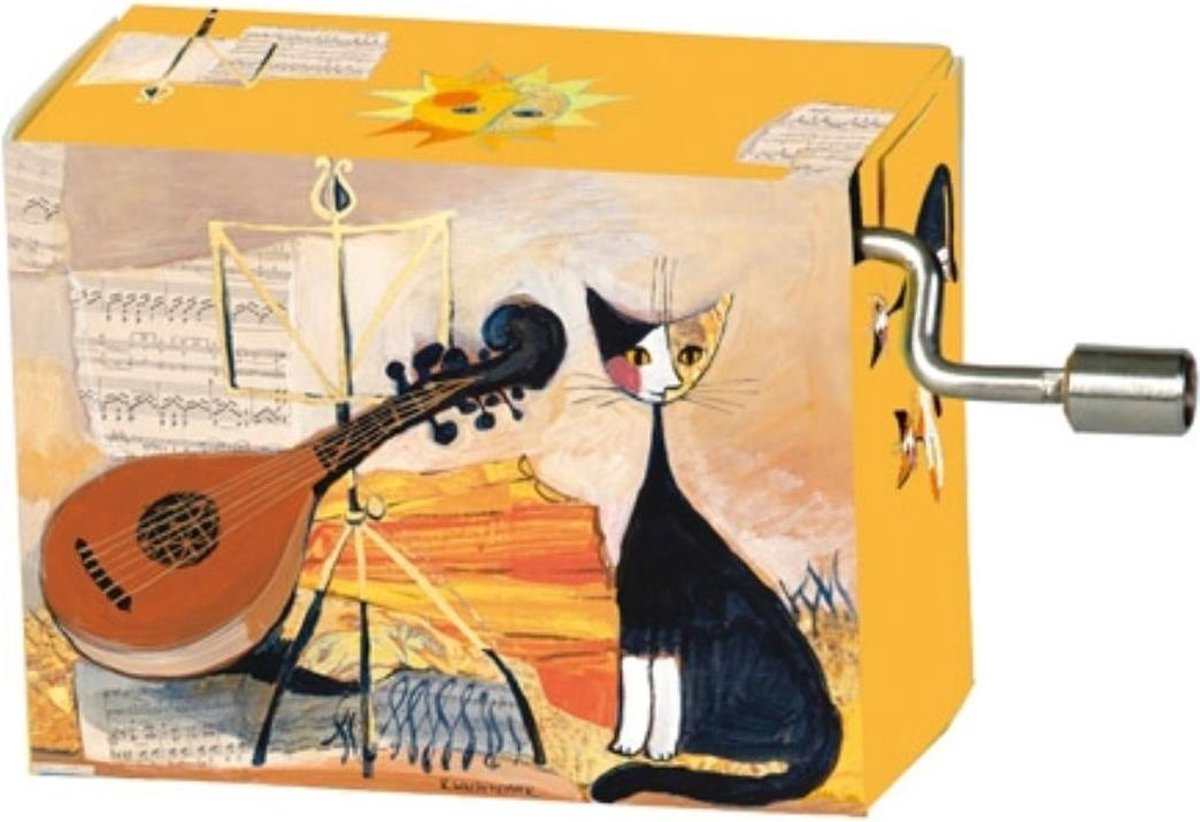 Fridolin Spieluhr Rosina Wachtmeister Musik Katze Violine Melodie für Elise Van Beethoven