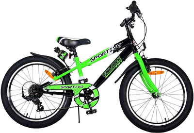 Volare Sportivo Kinderrad - Jungen - 20 Zoll - Grün - 7 Zahnräder