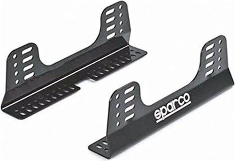 Sparco Seitenstütze für Rennstuhl, schwarzer Stahl (3 mm) (400 mm) (2 Stück)