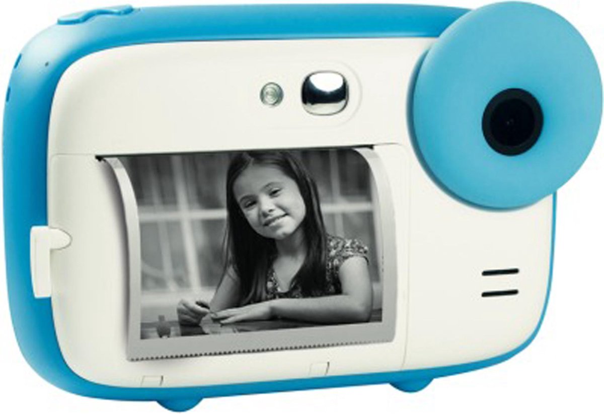 Agfaphoto, Realkids Cam Sofortbildkamera für Kinder, weiß blau