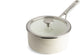 Kitchenaid Stahlkern-Emailtopf 16 cm 1,3 l – mandelweiß – Induktion – PFAS-frei