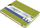 Kangaro Skizzenbuch A5 Querformat – Lindgrün – Hardcover-Einband – mit Gummiband und Band – K-861239