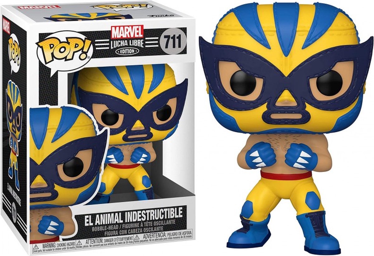 Funko-Pop! Marvel: Lucha Libre Edition – Das unzerstörbare Tier