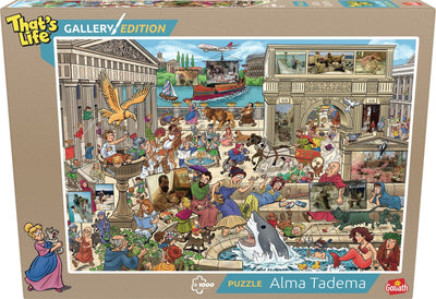 Goliath That's Life Gallery Edition: Alma Tadema – 1000 Puzzleteile – Puzzle (68 x 48 cm)