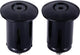 Bbb Cycling schraubbare Lenkerkappen Rennrad – schraubbare Lenkerkappen – für ⌀ 18–22 mm Lenker – pro Paar – schwarz – BHT-96