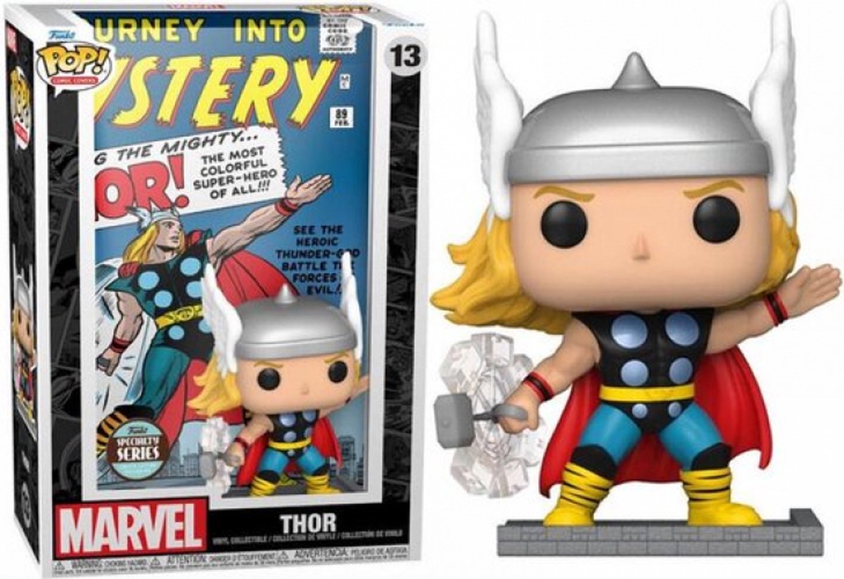 Funko-Pop-Comic-Cover: Marvel – klassischer Thor-Pop Nr. 13