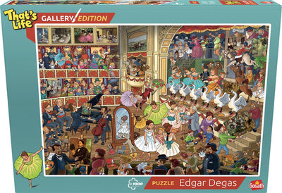 Goliath That's Life Gallery Edition: Edgar Degas – 1000 Puzzleteile – Puzzle (68 x 48 cm)