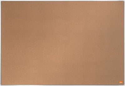 Nobo impression pro Memoboard, Pinnwand mit selbstheilendem Kork – Whiteboard 900 x 600 mm – Naturbraun – Planer