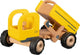 Goki Holzkippwagen Gelbgelb