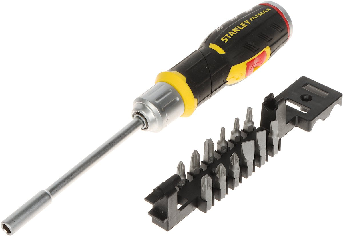 Stanley Fatmax Ratschenschraubendreher mit Pistolengriff – 12 Bits