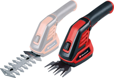 Einhell Akku-Grasheckenschere GC-CG 3,6 70 Li WT 3,6 V Li-Ion – 2,0 Ah Akku – Grasschere Schnittbreite: 70 mm – Heckenschere Schnittbreite: 11 cm – inkl. Ladegerät