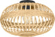 Eglo Amsfield Deckenleuchte – E27 – ø 45 cm – Holz, Bambus – braun schwarz