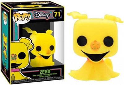 Funko-Pop! Disney: Der Albtraum vor Weihnachten – Zero (Schwarzlicht)