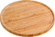 Sans Marque Snacks Kuchen-Serviertablett aus Bambusholz, rund 32 cm – Tapas – Käsebrett, Käseplatte