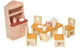 Mentari Puppenhaus-Esszimmerspielzeug aus Holz – nachhaltiges Holzspielzeug.