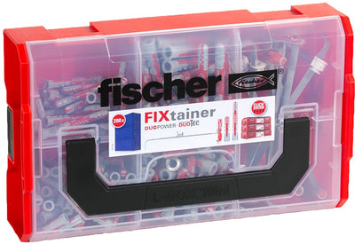 Fischer Fixtainer Duopower Stecker kurz und lang