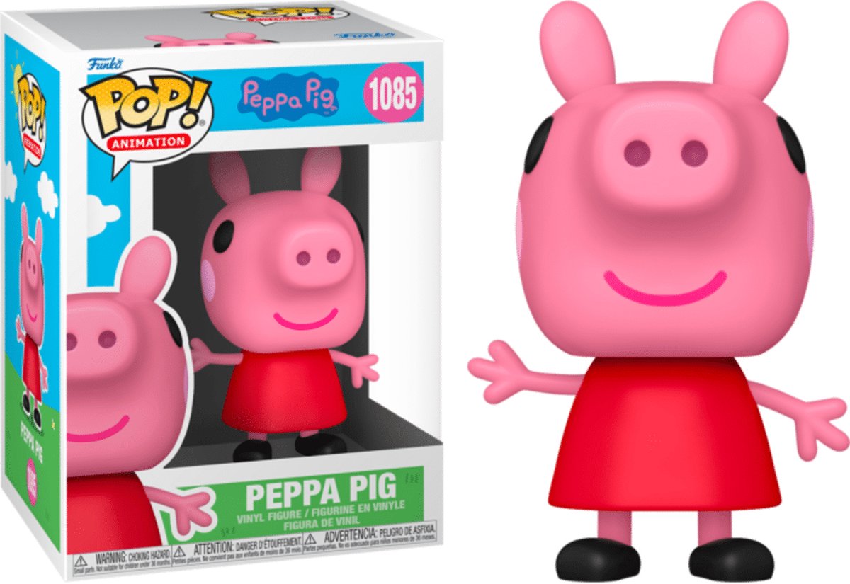 Funko Peppa Pig – Pop! Animation Peppa Pig 9 cm Sammelfigur – mehrfarbig