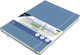Kangaro-Skizzenbuch – A4 – Himmelblau – mit Gummiband und Band – k-861335