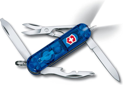 Victorinox Midnite Manager - Multitool-Taschenmesser - 10 Funktionen - Blau