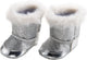 Puppenschuhe Silber, 38-45 cm