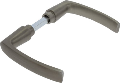Starx Türgriff Silber - Türbeschläge - Türgriffblock - Aluminium F9