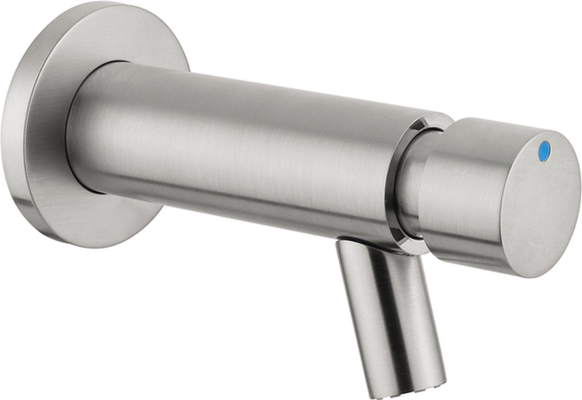 Plieger Napoli WC-Armatur Wandmodell Selbstschluss 1 2 Laufzeit 15 Sek. Matchroom 80000nb