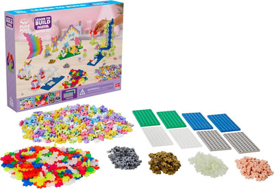 Plus Plus Pastell bauen lernen Plus-Plus: 1200 Teile (3812)