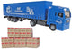 Kids Globe Globe Man Truck mit Anhänger, 30 cm