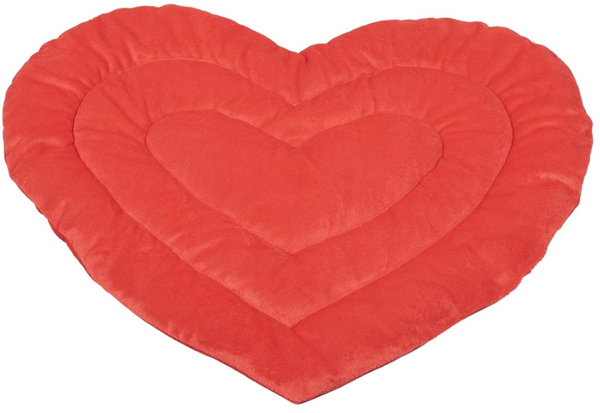 Coockoo Plaid Be Mine für Katzen 50x45x2cm rot