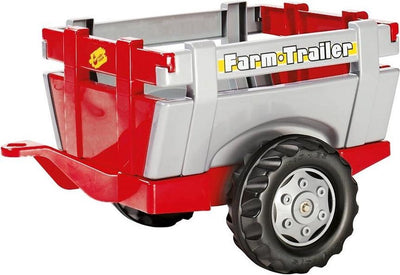 Rolly Toys Trailer Rot Silber