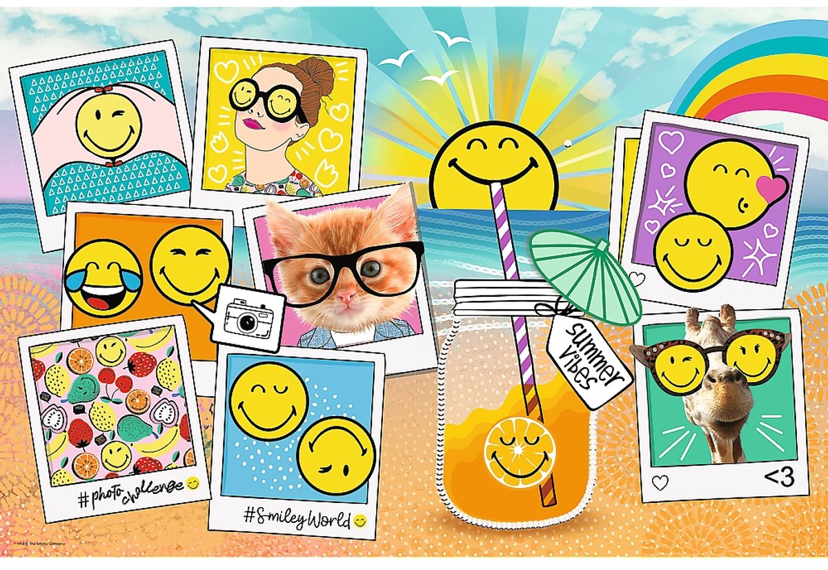 Trefl 300 - Smiley im Urlaubssmiley