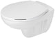 Plieger Smart Wand-Toilettenset mit Soft-Close-Sitz weiß