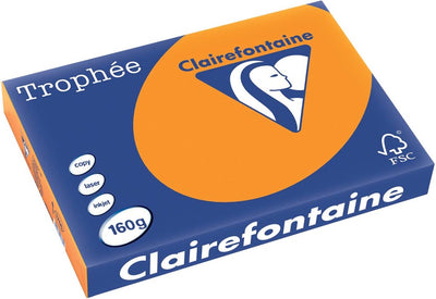 Clairefontaine Trophäe leuchtend orange A3 160gr 250v