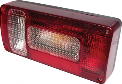 Carpoint Rücklicht 12V mit 6 Funktionen 220x100mm - rechts