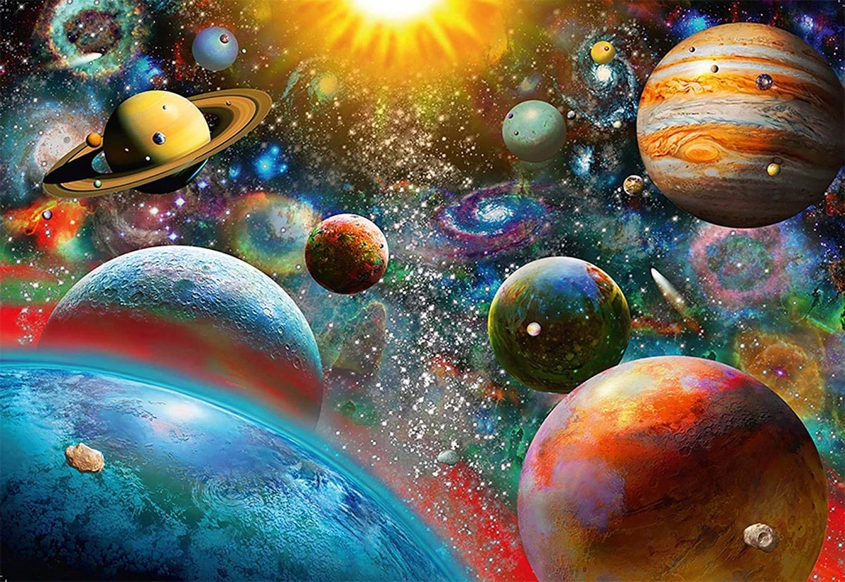 Ravensburger Puzzle Planeten – 1000 Teile – Puzzle für Erwachsene.
