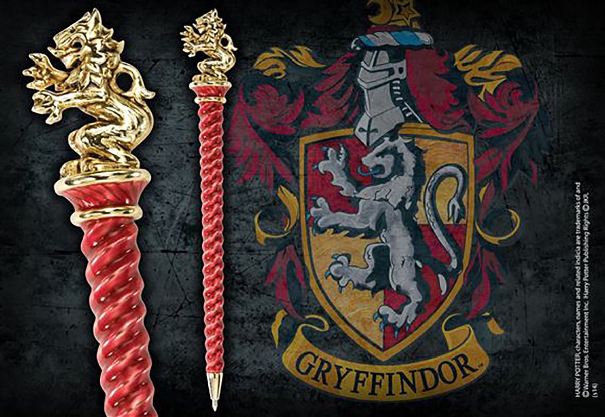 Die Noble Collection Noble Collection Kugelschreiber Harry Potter – Gryffindor 7 cm Rotgold