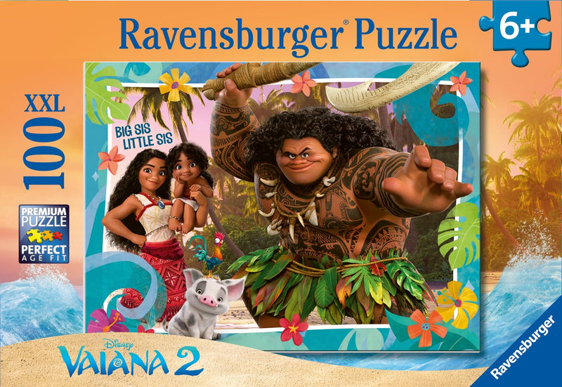 Ravensburger Jigsaw Puzzle xxl Disney Vaiana 2, 100..