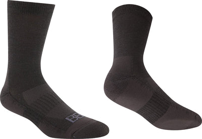 BBB Cycling Merino Winterfeet Radsocken – Wintersocken Radfahren 18 cm – Radsocken – Schwarz – 35 38 – Radsocken Herren und Damen – BSO-18