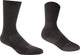 BBB Cycling Merino Winterfeet Radsocken – Wintersocken Radfahren 18 cm – Radsocken – Schwarz – 35 38 – Radsocken Herren und Damen – BSO-18
